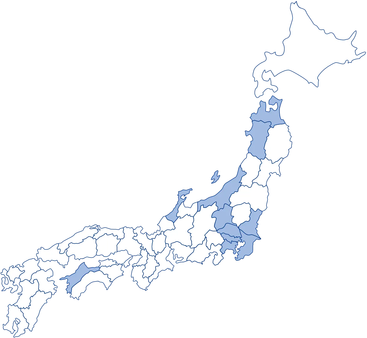過去7年間の出身大学分布