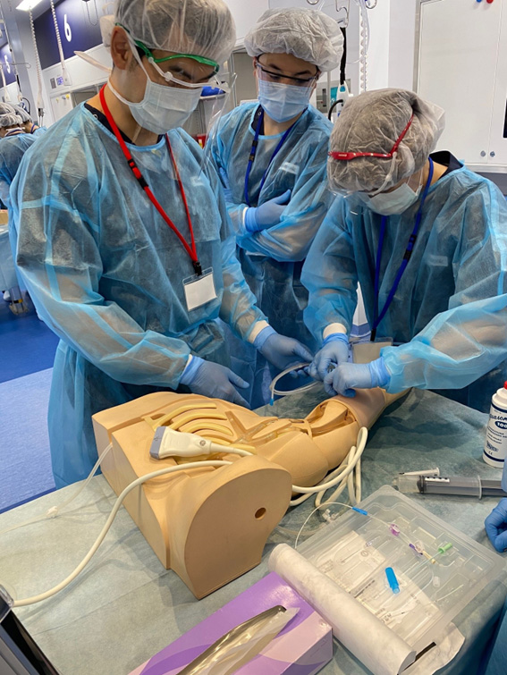 中心静脈カテーテル・PICCカテーテル挿入体験